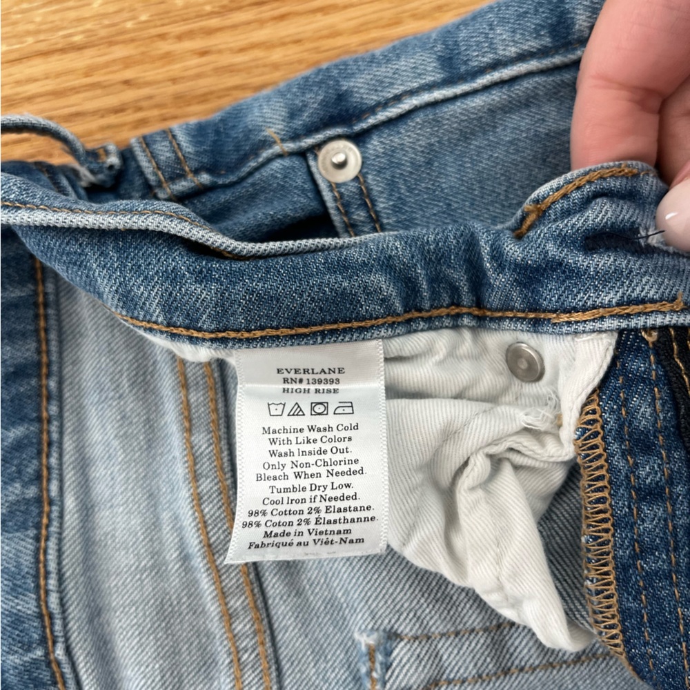Everlane 26 Med Wash Skinny Jeans - Picture 3 of 4